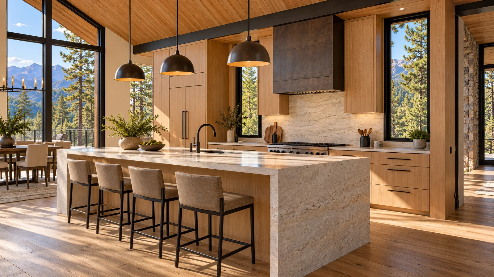 The kitchen
